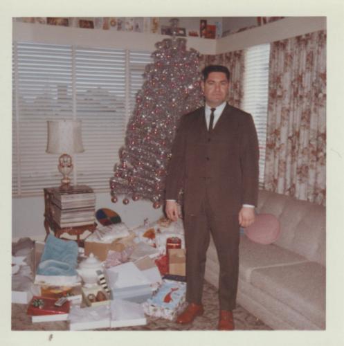 Bob at Home Christmas 1962